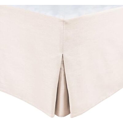 HOME LINGE PASSION Sängskydd sängskydd 160 x 20 cm + 30 cm ecru HOME LINGE PASSION Sängskydd sängskydd 160 x 20 cm + 30 cm ecru