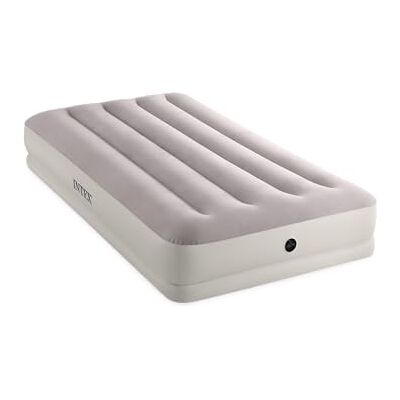 Intex 64177E Dura-Beam Standard Prestige Mid-Rise Air Mattress: Fiber-Tech – Twin Size – Quickfill USB Air Pump – 12in Bed Height – 300lb Weight Capacity Intex 64177E Dura-Beam Standard Prestige Mid-Rise Air Mattress: Fiber-Tech – Twin Size – Quickfill USB Air Pump – 12in Bed Height – 300lb Weight Capacity