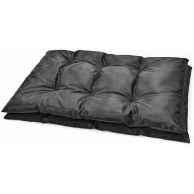 ZAMIBO Madrass med bukig polyester, 70 x 110 cm, svart oxfordtyg ZAMIBO Madrass med bukig polyester, 70 x 110 cm, svart oxfordtyg