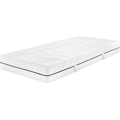 Badenia Trendline Badenia Sängcomfort Trendline BT260 7-zoner kallskummadrass, stiftelse Warentest testbetyg GUT-utgåva 03/2022, hårdhetsgrad 4 (H4 – fast), 100 x 200 cm, Öko-Tex certifierad Badenia Trendline Badenia Sängcomfort Trendline BT260 7-zoner kallskummadrass, stiftelse Warentest testbetyg GUT-utgåva 03/2022, hårdhetsgrad 4 (H4 – fast), 100 x 200 cm, Öko-Tex certifierad