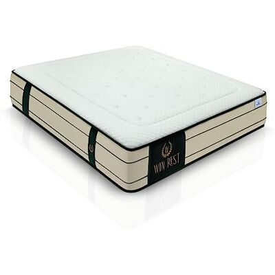 WIN REST W Madrass i vårbox och Ecosystem med medelfast fasthet, Imperium Reversible 200x200, Emperor WIN REST W Madrass i vårbox och Ecosystem med medelfast fasthet, Imperium Reversible 200x200, Emperor