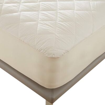 Penelope Bedroom UK Penelope sovrum Storbritannien naturlig. 100% brittisk ull, organisk bomullsskydd, madrassskydd, ullmärke certifierad 180X200 Grädde Penelope Bedroom UK Penelope sovrum Storbritannien naturlig. 100% brittisk ull, organisk bomullsskydd, madrassskydd, ullmärke certifierad 180X200 Grädde
