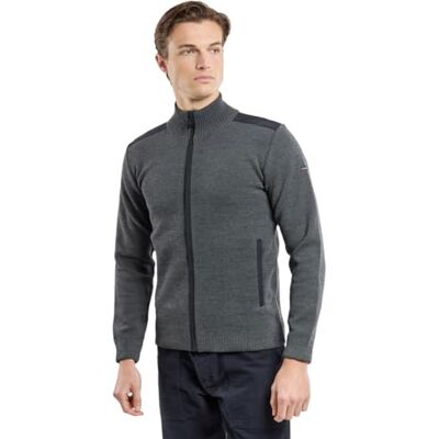 Armor-lux Armor Lux, Cardigan "Carnac" herr, Grå, XXL Armor-lux Armor Lux, Cardigan "Carnac" herr, Grå, XXL