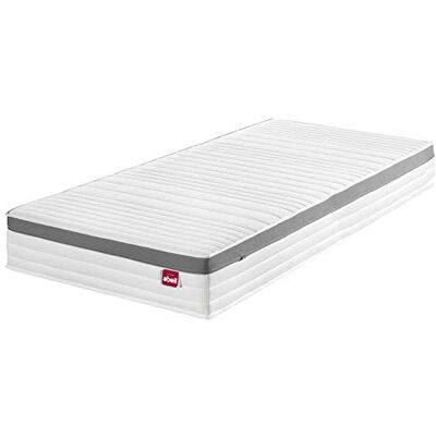 Abeil Gel'Attitude-skum madrass och gel 90 x 190 cm, vit, 1 person Abeil Gel'Attitude-skum madrass och gel 90 x 190 cm, vit, 1 person