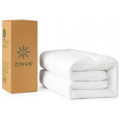 Zinus Bäddmadrass 140 x 190 cm, tjocklek 5 cm, minnesskum madrass med hållbara bambufibrer, andningsbar och allergivänlig, tvättbart vadderat överdrag Zinus Bäddmadrass 140 x 190 cm, tjocklek 5 cm, minnesskum madrass med hållbara bambufibrer, andningsbar och allergivänlig, tvättbart vadderat överdrag
