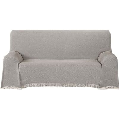 ECOMMERC3 Multifunktionellt överkast storlek 130 x 180 cm för soffa eller säng Foulard multifunktionell extra mjuk känsla brun ECOMMERC3 Multifunktionellt överkast storlek 130 x 180 cm för soffa eller säng Foulard multifunktionell extra mjuk känsla brun
