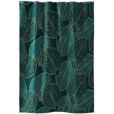 Douceur d'Intérieur DOV19 duschdraperi, 100% polyester, jade, 180 x 200 cm Douceur d'Intérieur DOV19 duschdraperi, 100% polyester, jade, 180 x 200 cm