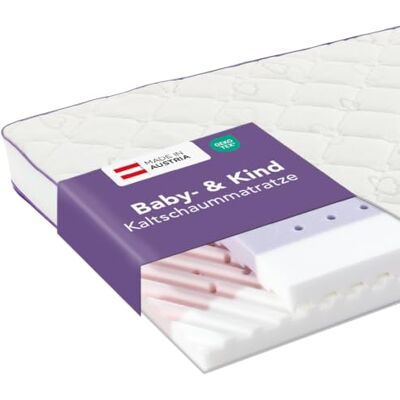 Träumeland Traeumeland T015101 premium North Star baby madrass, 60 x 120 cm, Muli-färg Träumeland Traeumeland T015101 premium North Star baby madrass, 60 x 120 cm, Muli-färg