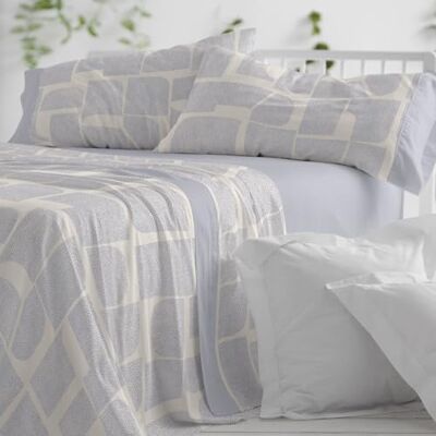 Blanco Lakanset bomull 105 cm säng (+Tillgängliga storlekar) Design 630 Blyblå färg (105 x 190/200 cm) Blanco Lakanset bomull 105 cm säng (+Tillgängliga storlekar) Design 630 Blyblå färg (105 x 190/200 cm)