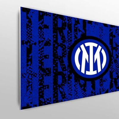 fan decor Licensierad dekor FC Internazionale Milano enkelsäng huvudgavel – 100 cm (b) x 75 cm (h) – skiktad vapen – Officiellt licensierad produkt fan decor Licensierad dekor FC Internazionale Milano enkelsäng huvudgavel – 100 cm (b) x 75 cm (h) – skiktad vapen – Officiellt licensierad produkt
