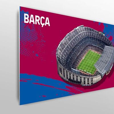 fan decor Licensierad inredning FC Barcelona enkel sänggavel – 100 cm (b) x 75 cm (h) – Stadium 1 fan decor Licensierad inredning FC Barcelona enkel sänggavel – 100 cm (b) x 75 cm (h) – Stadium 1