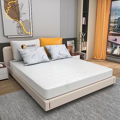 Mundialflex Madrass, skum, 120 x 190 cm En kvadrat och en halv Mundialflex Madrass, skum, 120 x 190 cm En kvadrat och en halv
