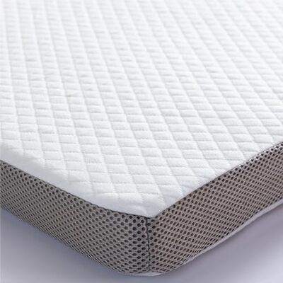 EGOHOME EGO HOME Madrassöverdrag 5 cm hög av minnesskum, bäddmadrass Oeko-TEX certifierad, madrasskydd för resårsäng madrasser bäddsoffa, minnesskum, vit, 160 x 200 cm EGOHOME EGO HOME Madrassöverdrag 5 cm hög av minnesskum, bäddmadrass Oeko-TEX certifierad, madrasskydd för resårsäng madrasser bäddsoffa, minnesskum, vit, 160 x 200 cm
