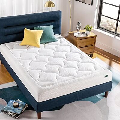 Zinus Cloud Madrass 120 x 190 cm Madrass i minnesskum OEKO-TEX-certifierad Zinus Cloud Madrass 120 x 190 cm Madrass i minnesskum OEKO-TEX-certifierad