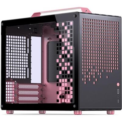 Jonsplus MATX Handle Case Z20 Black-Pink Jonsplus MATX Handle Case Z20 Black-Pink