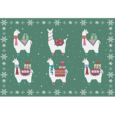 Vilber Singel Mante FLAMS-02, Pack 4 (30,5x45,6x0,2 cm), PVC Polyester, Halkskydd, Tvättbar, Värmebeständig Vilber Singel Mante FLAMS-02, Pack 4 (30,5x45,6x0,2 cm), PVC Polyester, Halkskydd, Tvättbar, Värmebeständig