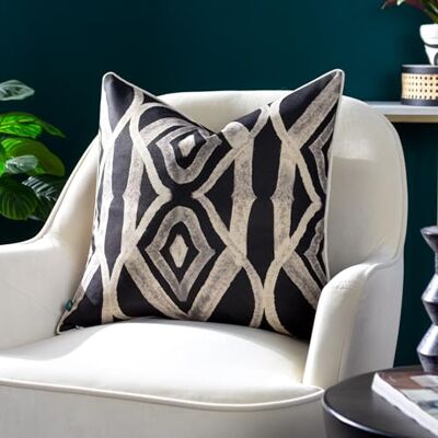 furn. Wylder Cape Ikat passpoal fjäder rik fylld kudde furn. Wylder Cape Ikat passpoal fjäder rik fylld kudde