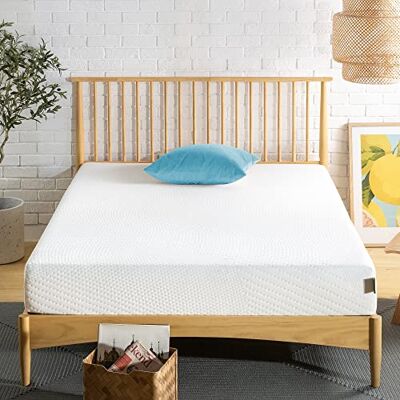 Zinus Madrass i minnesskum med grönt te Essential Anpassningsbar med 7 zoner 150 x 190 cm Höjd 20 cm Prisvärd OEKO-TEX Zinus Madrass i minnesskum med grönt te Essential Anpassningsbar med 7 zoner 150 x 190 cm Höjd 20 cm Prisvärd OEKO-TEX