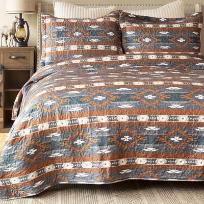 Carstens , INC. Täckeset, polyester, Wrangler Checotah, Full/Queen Carstens , INC. Täckeset, polyester, Wrangler Checotah, Full/Queen