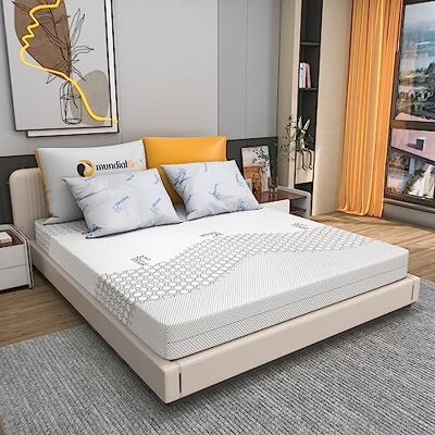 Mundialflex Enkelmadrass, Memory Foam, 80x190 cm Mundialflex Enkelmadrass, Memory Foam, 80x190 cm