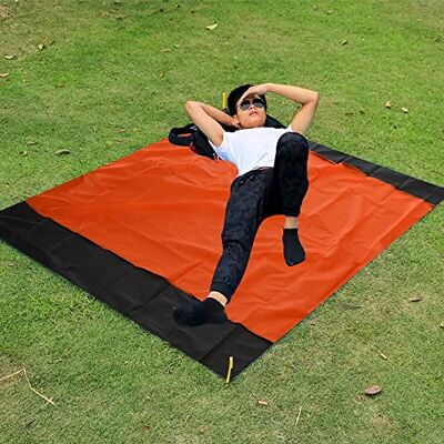 Armo Home Armo® Vattentät extra stor strandmatta picknickfilt 210 cm x 200 cm Armo Home Armo® Vattentät extra stor strandmatta picknickfilt 210 cm x 200 cm