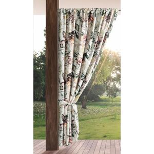 Eurofirany trädgård utomhusgardiner med stångfickor – 1 st. Solskydd, insynsskydd, vindtäta, vattentäta, utomhusgardiner för paviljong terrass, pergola balkong, 155 x 200 cm, grått tryck Eurofirany trädgård utomhusgardiner med stångfickor – 1 st. Solskydd, insynsskydd, vindtäta, vattentäta, utomhusgardiner för paviljong terrass, pergola balkong, 155 x 200 cm, grått tryck