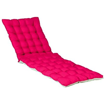 Atout Ciel Tvåfärgad vadderad kudde för solbad, solstol i vattenavvisande tyg 190 x 60 cm, 4 varianter Atout Ciel Tvåfärgad vadderad kudde för solbad, solstol i vattenavvisande tyg 190 x 60 cm, 4 varianter