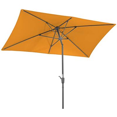 Schneider Skärskärmsskärmar Skärare Tunis, mandarin, ca 270 x 150 cm, 6 delar, rektangulär parasoll Schneider Skärskärmsskärmar Skärare Tunis, mandarin, ca 270 x 150 cm, 6 delar, rektangulär parasoll
