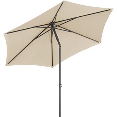 Schneider Paraply Sevilla 270 cm Ø parasoll, natur Schneider Paraply Sevilla 270 cm Ø parasoll, natur