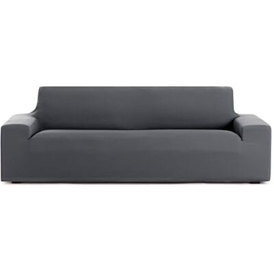 Eysa 3-sits bielastiskt sofföverdrag mörkgrå design Harlem Eysa 3-sits bielastiskt sofföverdrag mörkgrå design Harlem