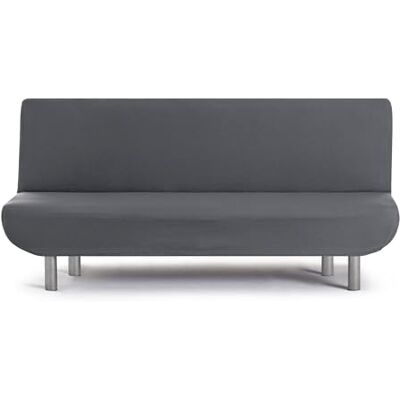 Eysa Bielastiskt sofföverdrag för 3-sits click-clac färg mörkgrå design Harlem Eysa Bielastiskt sofföverdrag för 3-sits click-clac färg mörkgrå design Harlem