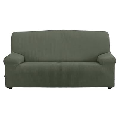 Estoralis Sumatra Bielastiskt sofföverdrag Superstretchigt tyg C-12 mörkgrön för 2-sits soffa från 120 till 170 cm Kvalitetsskydd Superjusterbart Estoralis Sumatra Bielastiskt sofföverdrag Superstretchigt tyg C-12 mörkgrön för 2-sits soffa från 120 till 170 cm Kvalitetsskydd Superjusterbart
