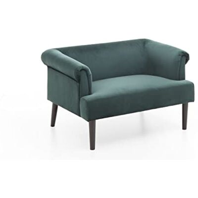 Atlantic Home Collection Charlie Loveseats, massivt trä, (3) grön, 118/85/88 cm Atlantic Home Collection Charlie Loveseats, massivt trä, (3) grön, 118/85/88 cm