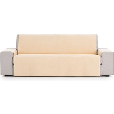 ECOMMERC3 Justerbar 2-sits universell sofföverdrag för soffa senapsfärgat sofföverdrag enkel montering med elastiska gummiband ECOMMERC3 Justerbar 2-sits universell sofföverdrag för soffa senapsfärgat sofföverdrag enkel montering med elastiska gummiband