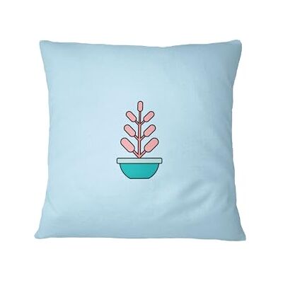 Bona Basics , Dekorativa prydnadskuddöverdrag, dekorativ kudde, heminredning för soffa, cafeteria, storlek: 45 x 45 cm, färg: ljusblå Bona Basics , Dekorativa prydnadskuddöverdrag, dekorativ kudde, heminredning för soffa, cafeteria, storlek: 45 x 45 cm, färg: ljusblå