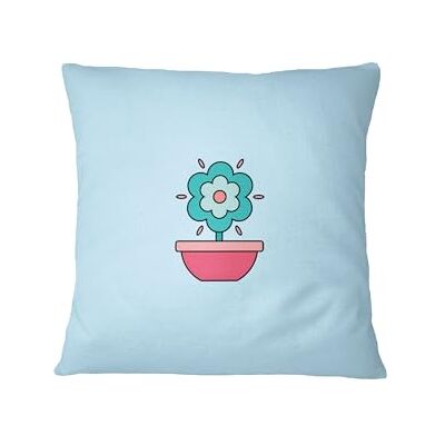 Bona Basics , Dekorativa prydnadskuddöverdrag, dekorativ kudde, heminredning för soffa, cafeteria, storlek: 45 x 45 cm, färg: ljusblå Bona Basics , Dekorativa prydnadskuddöverdrag, dekorativ kudde, heminredning för soffa, cafeteria, storlek: 45 x 45 cm, färg: ljusblå