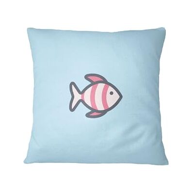 Bona Basics , Dekorativa prydnadskuddöverdrag, dekorativ kudde, heminredning för soffa, cafeteria, storlek: 45 x 45 cm, färg: ljusblå Bona Basics , Dekorativa prydnadskuddöverdrag, dekorativ kudde, heminredning för soffa, cafeteria, storlek: 45 x 45 cm, färg: ljusblå