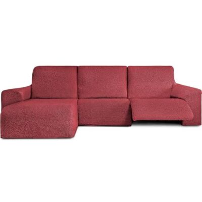 ECOMMERC3 Sofföverdrag Chaiselong vänster arm med bielastisk avkoppling sofföverdrag schäslong superelastisk vattenkokare, andningsbar och spännskum ECOMMERC3 Sofföverdrag Chaiselong vänster arm med bielastisk avkoppling sofföverdrag schäslong superelastisk vattenkokare, andningsbar och spännskum