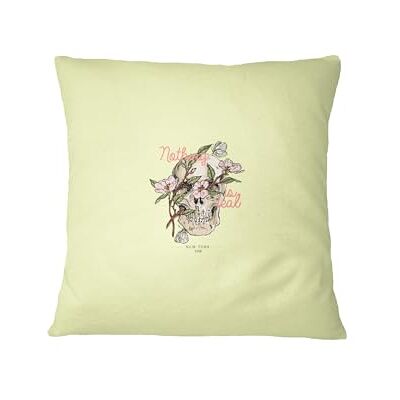 Bona Basics , Dekorativt kuddfodral heminredning soffa cafeteria storlek: 45 x 45 cm, färg: ljusgul Bona Basics , Dekorativt kuddfodral heminredning soffa cafeteria storlek: 45 x 45 cm, färg: ljusgul