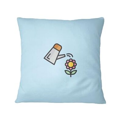 Bona Basics , Dekorativa prydnadskuddöverdrag, dekorativ kudde, heminredning för soffa, cafeteria, storlek: 45 x 45 cm, färg: ljusblå Bona Basics , Dekorativa prydnadskuddöverdrag, dekorativ kudde, heminredning för soffa, cafeteria, storlek: 45 x 45 cm, färg: ljusblå