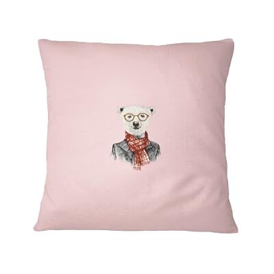 Bona Basics , Dekorativt kuddfodral, Dekorativt örngott, Heminredning, för Soffa, Kafé, Storlek: 45X45 Cm, Färg: Ljusrosa Bona Basics , Dekorativt kuddfodral, Dekorativt örngott, Heminredning, för Soffa, Kafé, Storlek: 45X45 Cm, Färg: Ljusrosa