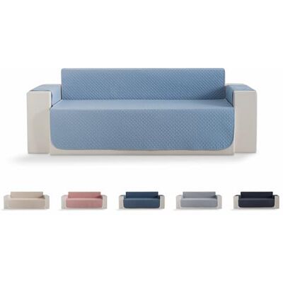 Todocama – Sofföverdrag, sits, sofföverdrag i romben, andas, lätt att rengöra, (ljusblå, 3-sits soffa) Todocama – Sofföverdrag, sits, sofföverdrag i romben, andas, lätt att rengöra, (ljusblå, 3-sits soffa)