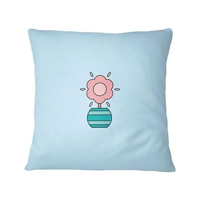 Bona Basics , Dekorativa prydnadskuddöverdrag, dekorativ kudde, heminredning för soffa, cafeteria, storlek: 45 x 45 cm, färg: ljusblå Bona Basics , Dekorativa prydnadskuddöverdrag, dekorativ kudde, heminredning för soffa, cafeteria, storlek: 45 x 45 cm, färg: ljusblå