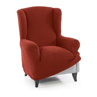 FAVERTI ® Superstretchigt överdrag för 1-sits öronfåtölj 70 till 100 cm NOVELE-modell panna kvalitetsskydd av jacquardtyg med bomullskänsla, skydd för fåtöljer FAVERTI ® Superstretchigt överdrag för 1-sits öronfåtölj 70 till 100 cm NOVELE-modell panna kvalitetsskydd av jacquardtyg med bomullskänsla, skydd för fåtöljer
