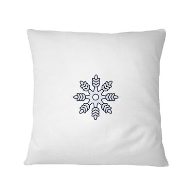 Bona Basics , Dekorativt kuddfodral, Dekorativt örngott, Heminredning, för Soffa, Kafé, Storlek: 45X45 Cm, Färg: Vit Bona Basics , Dekorativt kuddfodral, Dekorativt örngott, Heminredning, för Soffa, Kafé, Storlek: 45X45 Cm, Färg: Vit