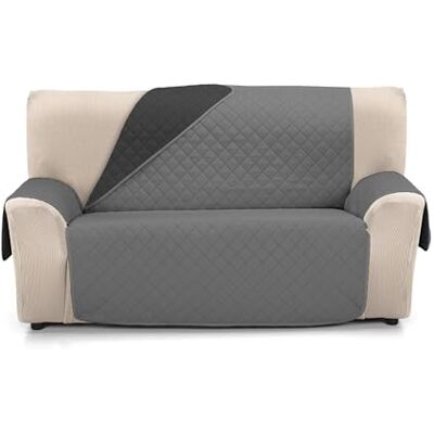 Martina Home Täcker Omvänd Vadderad Soffa Bärnsten 3-sits XL Antracit/Svart Martina Home Täcker Omvänd Vadderad Soffa Bärnsten 3-sits XL Antracit/Svart