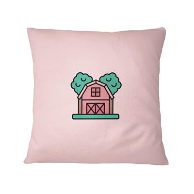 Bona Basics , Dekorativt kuddfodral, Dekorativt örngott, Heminredning, för Soffa, Kafé, Storlek: 45X45 Cm, Färg: Ljusrosa Bona Basics , Dekorativt kuddfodral, Dekorativt örngott, Heminredning, för Soffa, Kafé, Storlek: 45X45 Cm, Färg: Ljusrosa