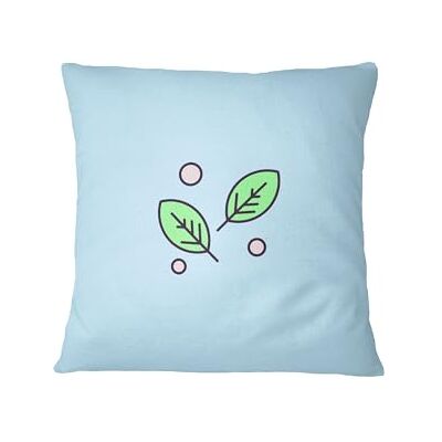 Bona Basics , Dekorativa prydnadskuddöverdrag, dekorativ kudde, heminredning för soffa, cafeteria, storlek: 45 x 45 cm, färg: ljusblå Bona Basics , Dekorativa prydnadskuddöverdrag, dekorativ kudde, heminredning för soffa, cafeteria, storlek: 45 x 45 cm, färg: ljusblå