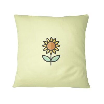 Bona Basics , Dekorativt kuddfodral heminredning soffa cafeteria storlek: 45 x 45 cm, färg: ljusgul Bona Basics , Dekorativt kuddfodral heminredning soffa cafeteria storlek: 45 x 45 cm, färg: ljusgul