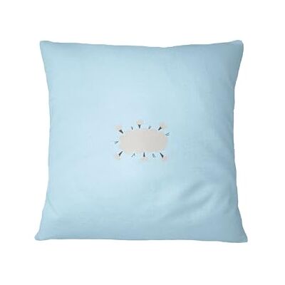 Bona Basics , Dekorativa prydnadskuddöverdrag, dekorativ kudde, heminredning för soffa, cafeteria, storlek: 45 x 45 cm, färg: ljusblå Bona Basics , Dekorativa prydnadskuddöverdrag, dekorativ kudde, heminredning för soffa, cafeteria, storlek: 45 x 45 cm, färg: ljusblå
